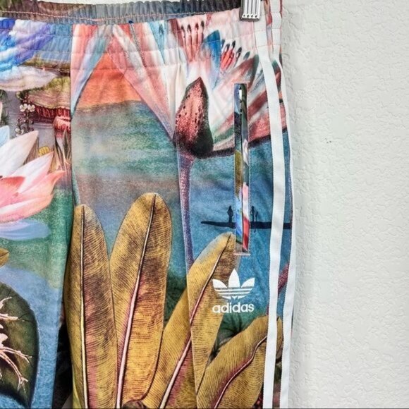 Adidas X The Farm Curso Dagua Firebird Lotus Water Track Pant - Picture 4 of 16